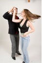Partner-aware salsa leading Advanced salsa lead with partner sensitivity