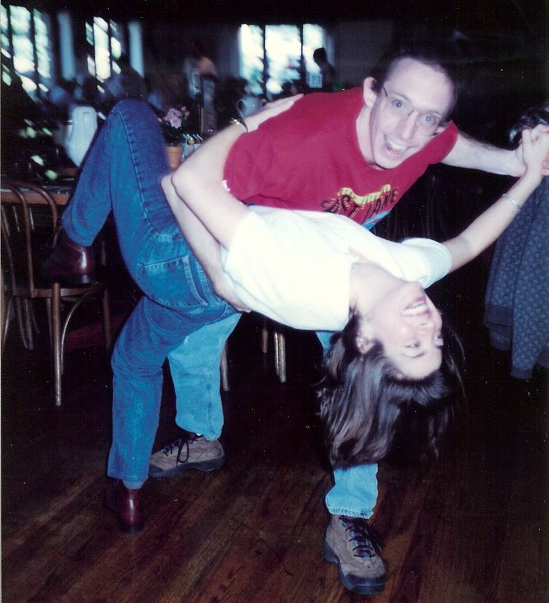 Social dance dip awareness Reading partner signals before salsa dip