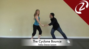 Mambo styled salsa move East Coast mambo style salsa partnerwork move