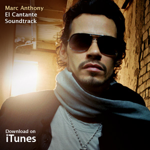 El Cantante soundtrack cover Marc Anthony El Cantante soundtrack artwork